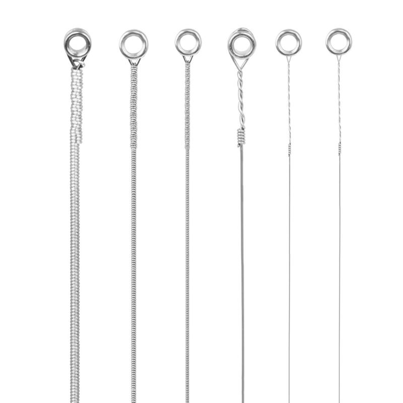 6Pcs Brilliant Sound Quality Strings for Electric Guitar Accessory  10-46