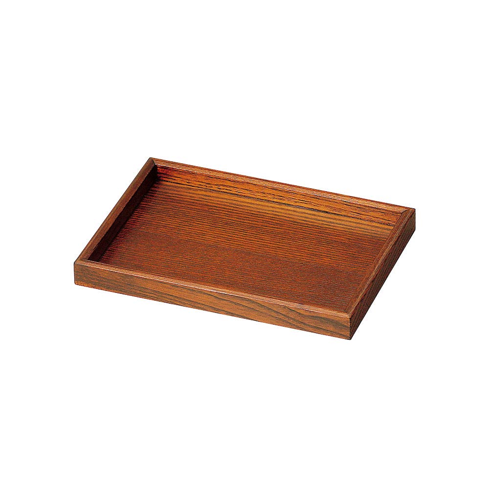 Yamako Yobi Genuine lacquer long tray 17264 approx. 26x18xH2.5cm