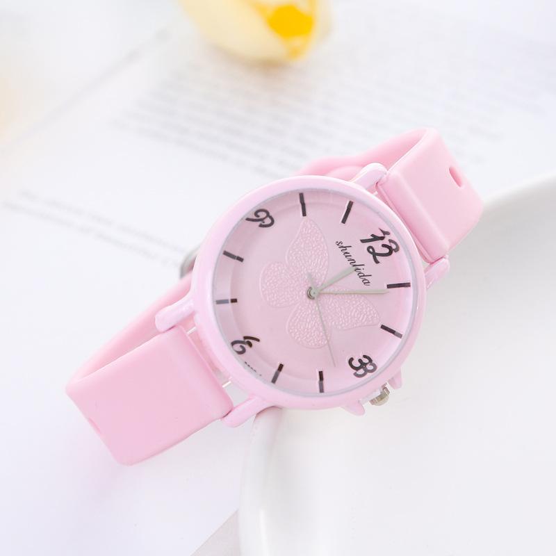 High Value Silicone Belt Casual Women'S Watch Fashionable Versatile Small Fresh Student Quartz Watch Women