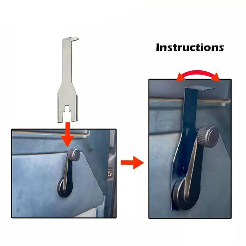 U Shaped Clip Interior Door Clip DIY Repair Auto Repair Shop Sturdy Structure Strong Grip Compact And Portable