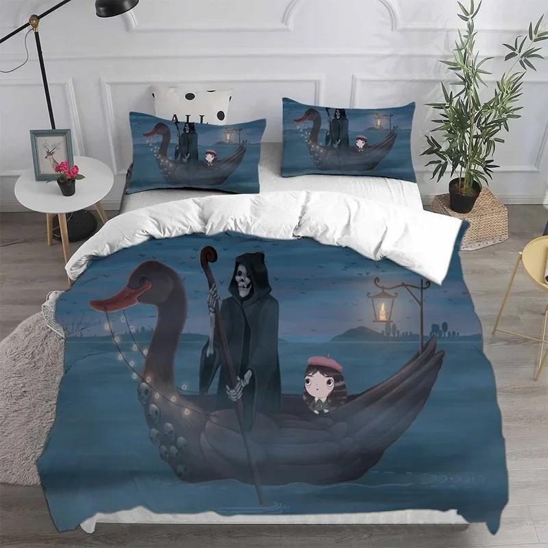 Home Textiles Little Misfortune Bedding Sets Comforter Quilt Bed Cover Duvet Cover Pillow Case Sets Kids Adult Size