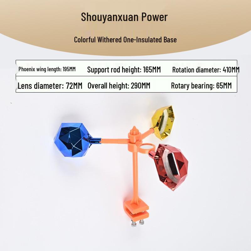 Wind-Powered Smart Bird Repeller with Light Sensor for Power Lines, Airports, and Orchards