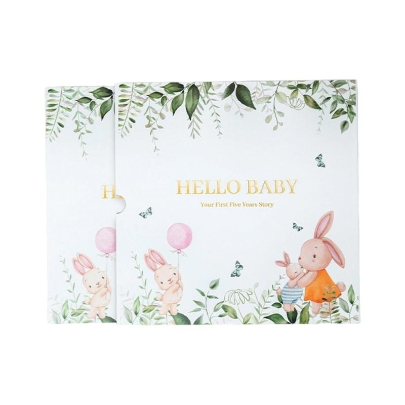 

Baby Growth Journal To Document Milestones Development Data Scrapbook For Birthdays Baby Shower Gifts