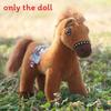 Animal Plush Realistic Pony Toy With Pp Cotton Suitable For Kids Holiday Gifts