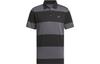 Free Shipping With AdiClub Colorblock Rugby Stripe Polo Shirt IU4355