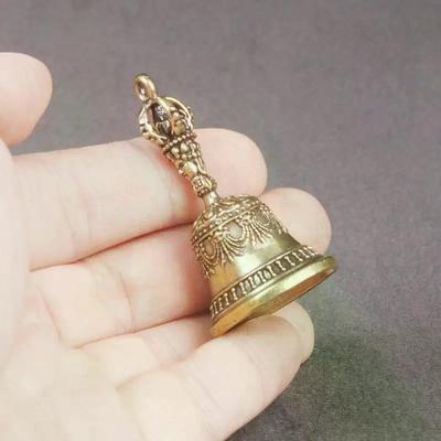 Weihnachts-Bronze-Glocke Kreatives Geschenk Heimdeko Zubehör Messing Handwerk Druckguss Tropfen-Glocke Schlüssel Auto-Knopf Windspiel