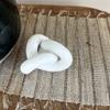 Resin Knot Decor Chain Link Decor White Rool Coffee Table Decor Book Shelf Decor Accents Home Decor Console Table Decor Items