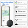 Android Air Tracker Tag Bluetooth Smart Tags Works with Google Find Hub App Locator Device Item Finder for Keys Luggage Backpack