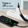 Dual Type-C 120W Super Fast Charging Cable for Apple & Huawei - 6A Flash Charge Compatible