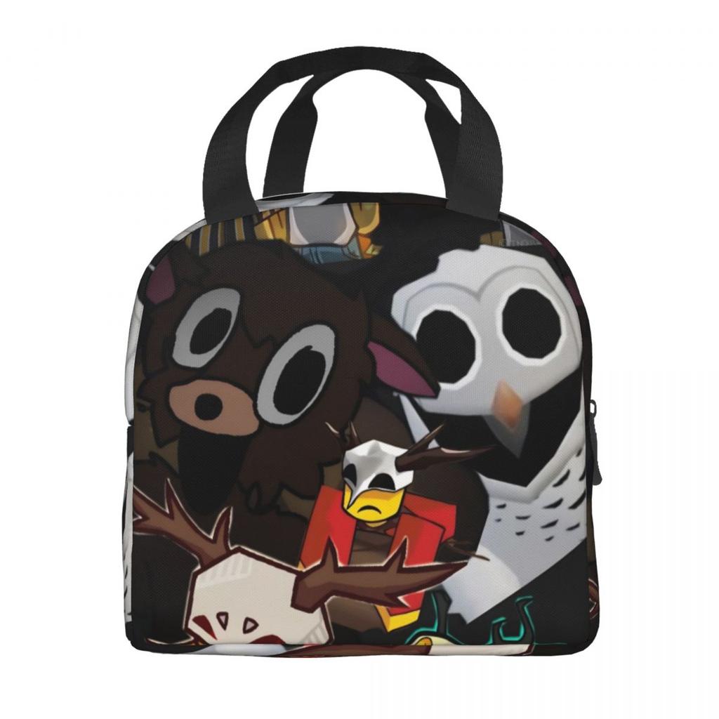 Sac isotherme pour déjeuner 99 Nuits dans les Forêts Merch pour l'extérieur Jeux Vidéo Boîte à repas Thermique Anti-fuite Boîte Bento
