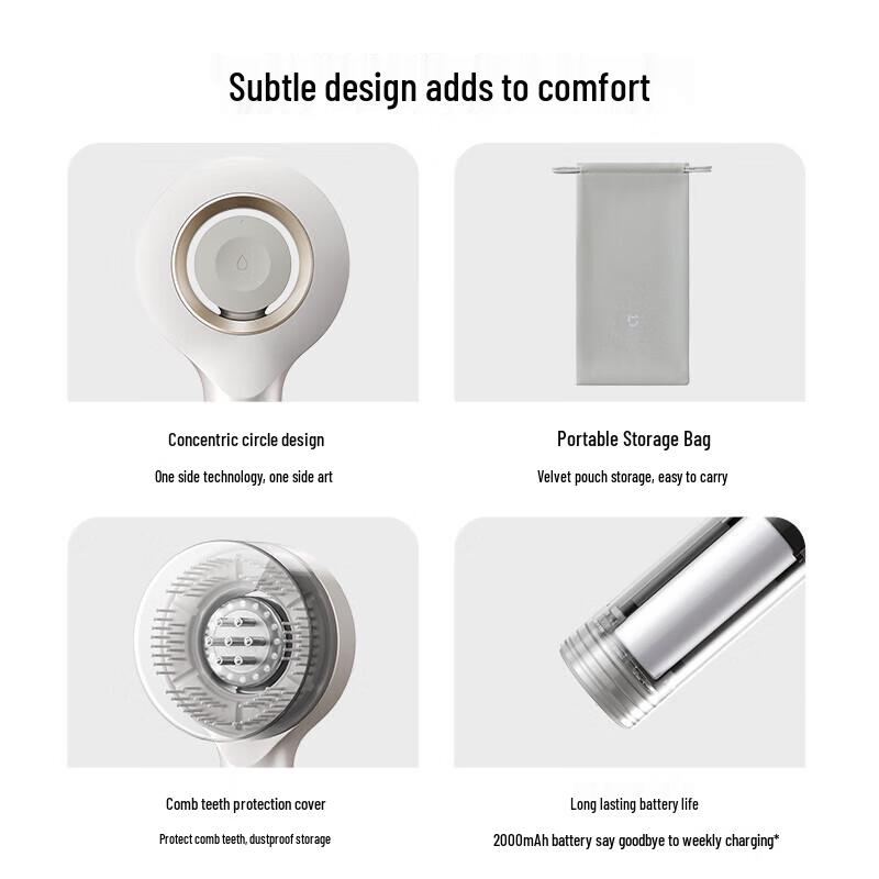 Xiaomi Smart Scalp Massager Comb with Red Light & Graphene