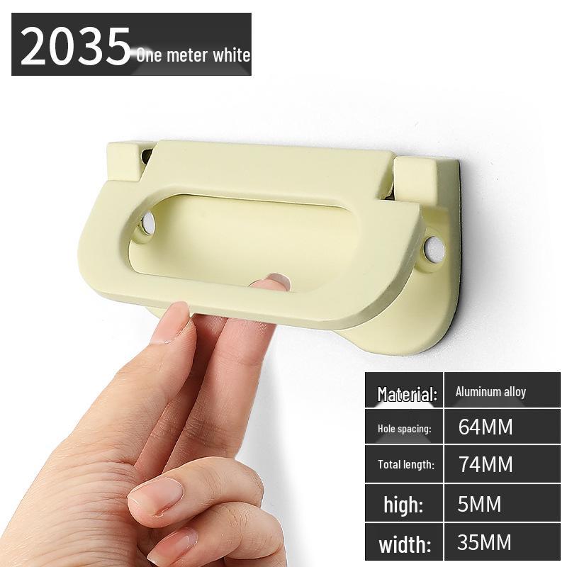 Moderner europäischer Stil, unsichtbarer Schrankgriff ohne Bohren