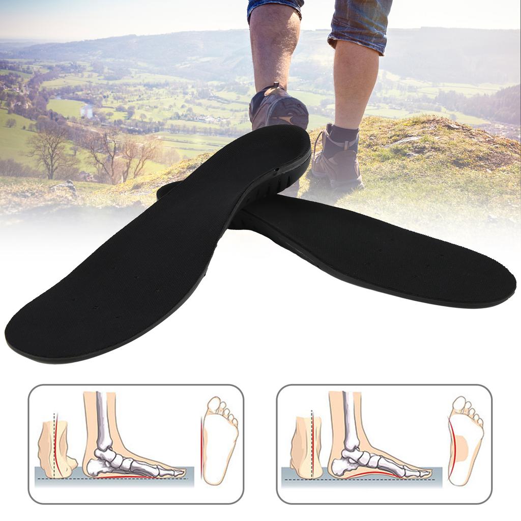 1Pair Set Mountaineering Flat Feet Orthotic Insoles Foot Support Functional Inserts Pad