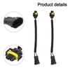 1*H11/ H8/ H9 Extension Wiring Harness Sockets Wire For Headlights Or Fog Lights