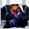 Galaxy Pattern 3D tištěná deka Plyšová deka Planets Tapiserie Flanelová deka Povlečení Zimní přehoz Přikrývka