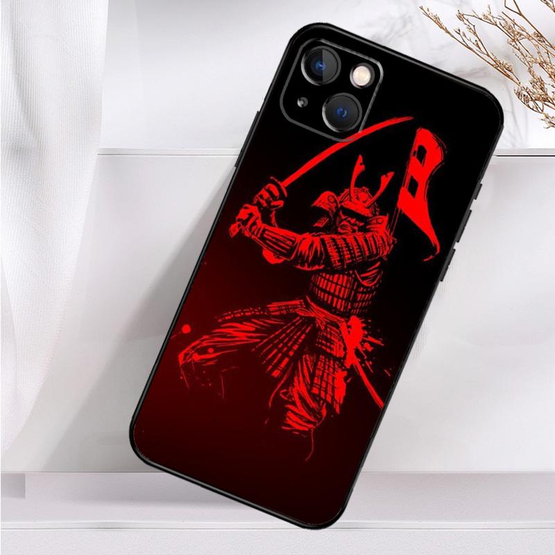 Samurai Mask Demon Shockproof Case For iPhone 17 16 15 14 11 Pro Max Plus 12 13 Mini 16e 17 Air Phone Cover