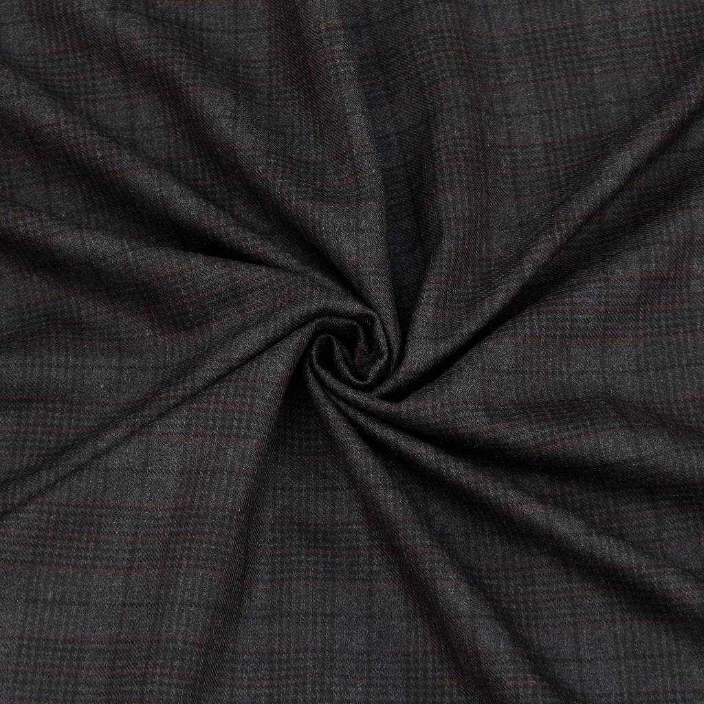 Unstiched Blazer Fabric In Checkered Tweed Fabric - 70% Viscose & 30% Poly