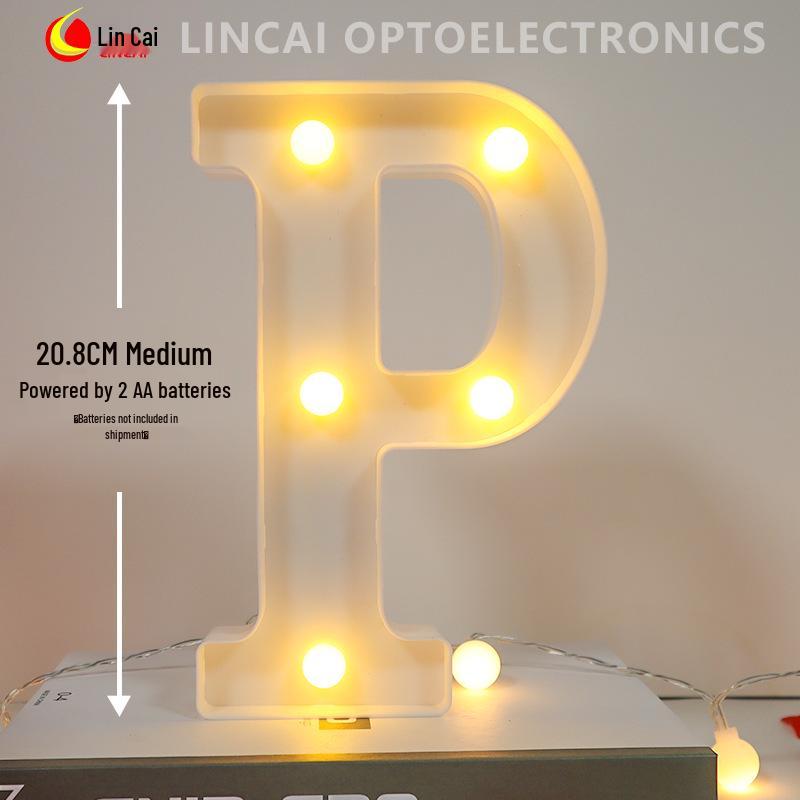 LED Alphabet Light Signs for 'Marry Me' Proposals and Birthdays – 26 Luminous Letters