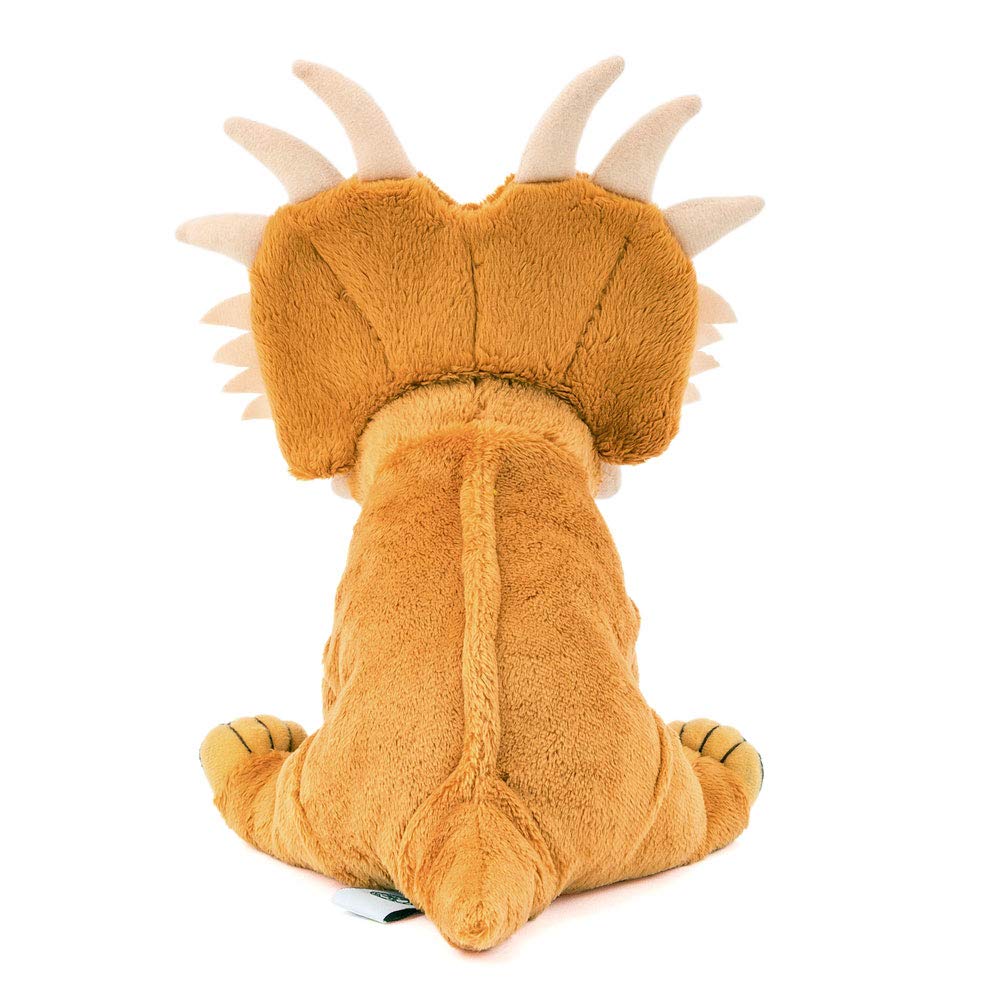 Calorata Styracosaurus Plush Toy Realistic Dinosaur Toy Doll Gift Present Birthday Christmas Present (Sitting Series/Soft Touch) (Twice Tested) /