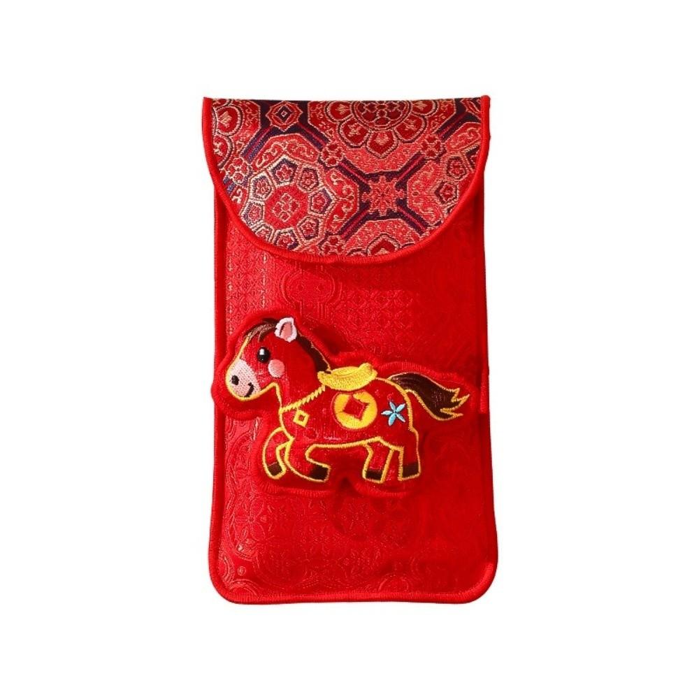 Chinese Style Good Lucky Money Bag Traditional Red Pocket Practical Gift Envelopes New Year Gift