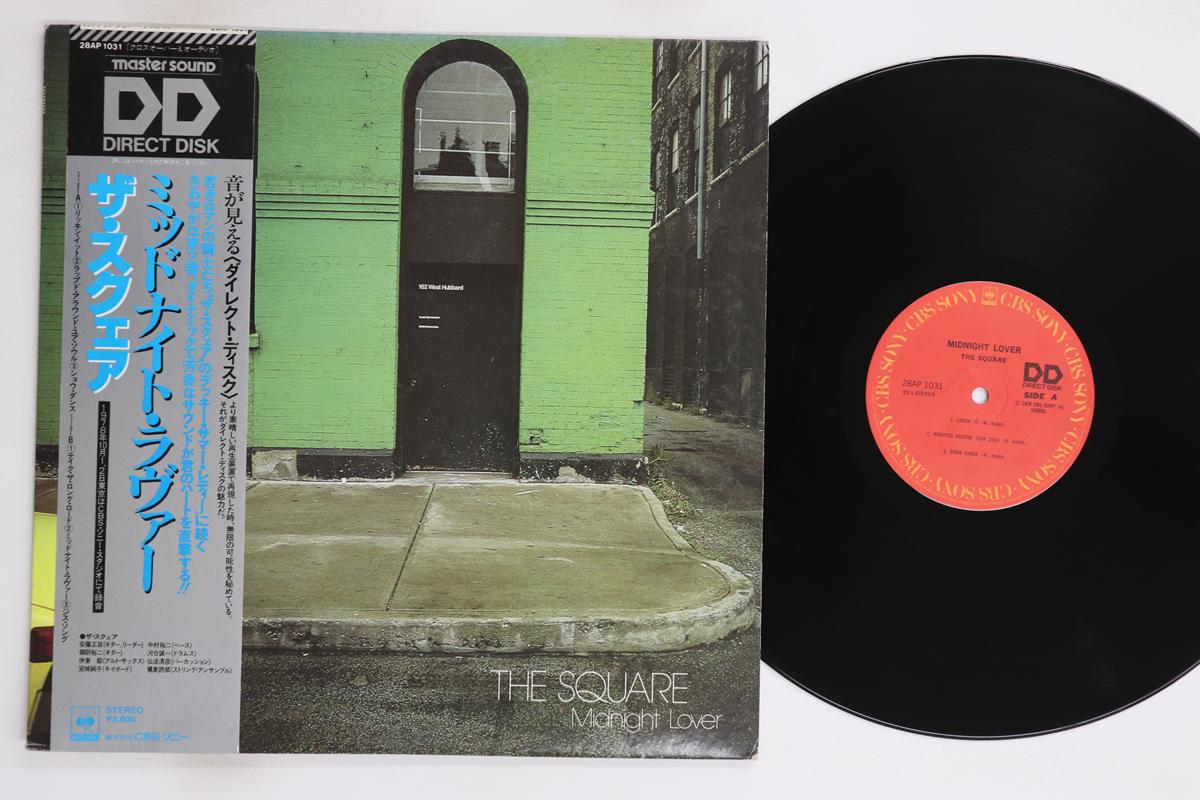 

LP Record SQUARE - Midnight Lover (- Master Sound) 28AP1031 CBS SONY 1979 Japan Obi Jazz Used