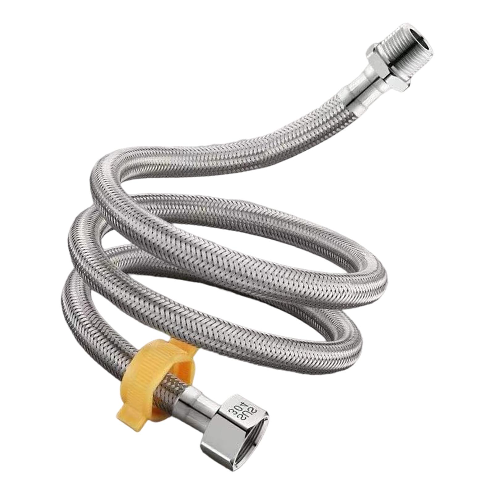 

Удлиненный 4-точечный впускной шланг для водонагревателя из нержавеющей стали 304, гибкая труба, соединительный шланг для водонагревателя A