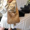Summer Straw Woven Bag for Women Shoulder Bag Raffia Paper Rope Boho Beach Handbags Casual Messenger Crossbody Bag Female Purse