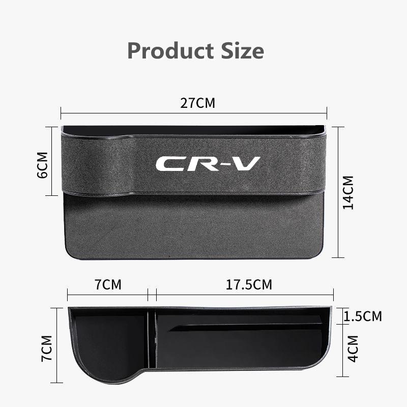 EAV3 Car Seat Crevice Gaps Storage Box Seat Organizer Gap Slit Filler Holder For Honda CRV CR-V 2018 2015 2016 2017 2019 2020