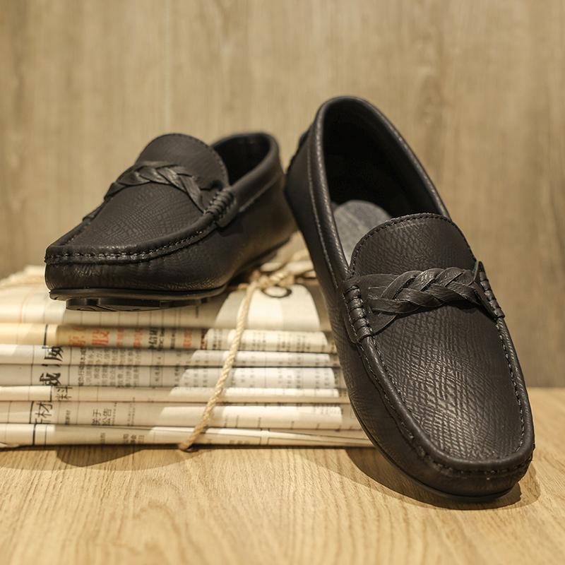 Comfortable Mens Loafers Lightweight Causal Shoes Breathable Slip on Flats Leisure Walk Footwear Moccasins Comfy Business Shoes