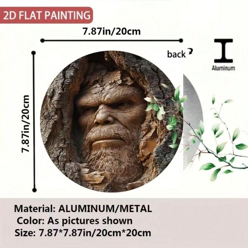 Metal Wall Art Sign Home Decor 20x20 Cm