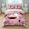 Courage the Cowardly Dog Bedroom 3Pcs Bedding Set Soft Bed Sheet Pillowcases Home Bedding Decoration