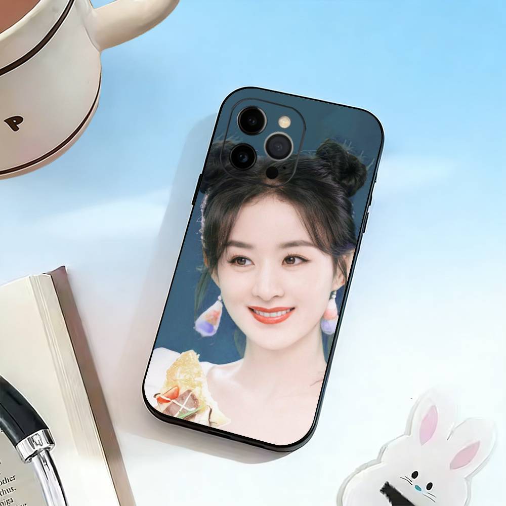Schauspielerin ZZ-Zanilia Zhao Handyhülle Silikon Weich Für IPhone 17 16 15 14 13 12 11 X XR Plus Pro Max Plus