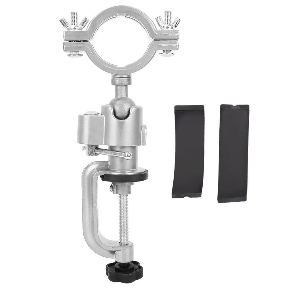 3pcs Drill Rack Support Electric Drill Holder Replaceable Clamping Bench Clamp Vise For Rotary Tool