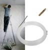 Upgrades Electrical Wire Threader,10M of Robusts 3mm Nylon Spirals 10M Nylon Retractable Line for Conduits Navigation