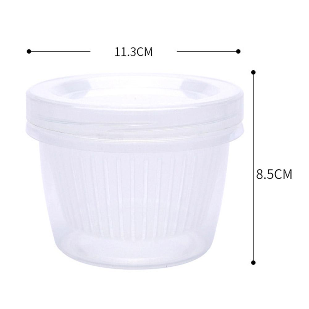 Double Layer Drain Basket Fruit Vegetable Washing Colander Strainer Kitchen Tool