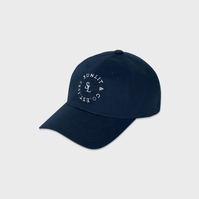 Sonnenbeschienene SUNLIT SCHRIFTZUG BASEBALLKAPPE (MARINE)
