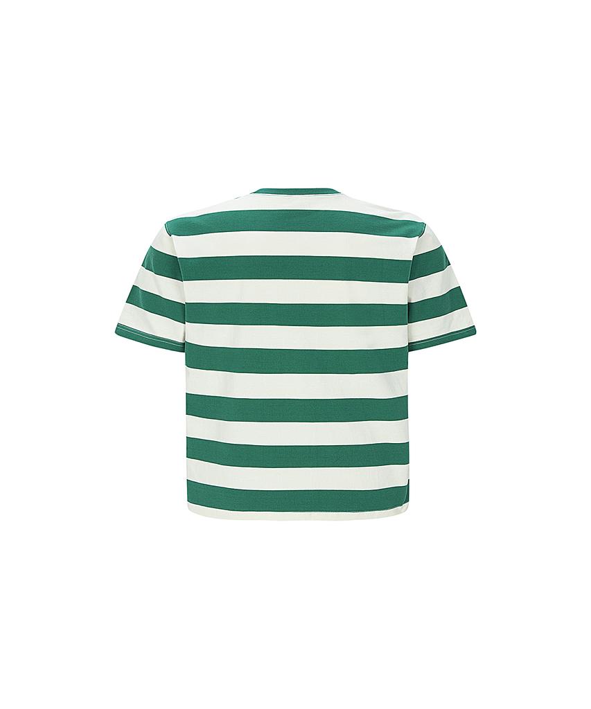 Nillonseu Full Stitch Border Tee Ii (Green)