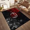 Ac Milan Floor Rug Office Rug Suitable For Hallway Foyer Kitchen Dining Room Antislip Carpet Anime Office Decor