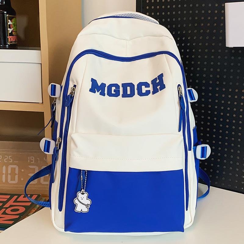 School Bag Children Primary School Girls Burgundy Junior High School Backpack Middle School Student College Student Backpack