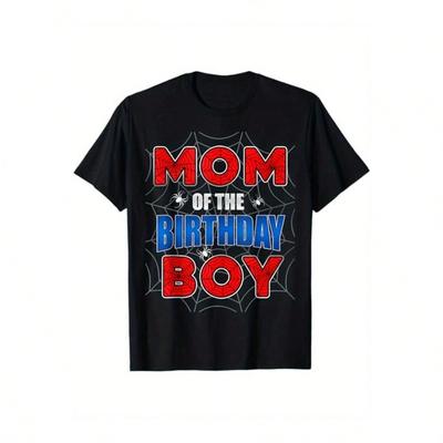 Bijpassend Familie Mama van De Jarige Shirt Spinnenweb T-shirt Populair T-shirt Man Vrouwen Zomer Casual T-shirts