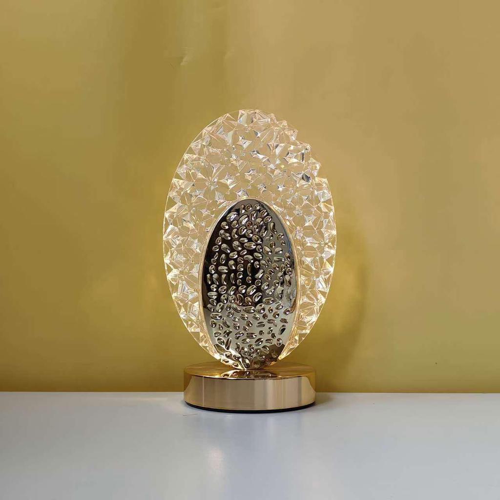 Star & Moon Night Light: USB Rechargeable Touch Lamp with Infinite Dimming and Three Colors for Bedroom