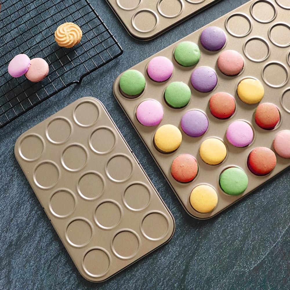 Pastry Oven Kitchen Shallow Bakeware Non-stick Cookie Sheet Biscuit Pad Macaron Pan Baking Tray