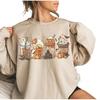 2026 European & American Autumn/Winter Halloween Print Round Neck Hoodie
