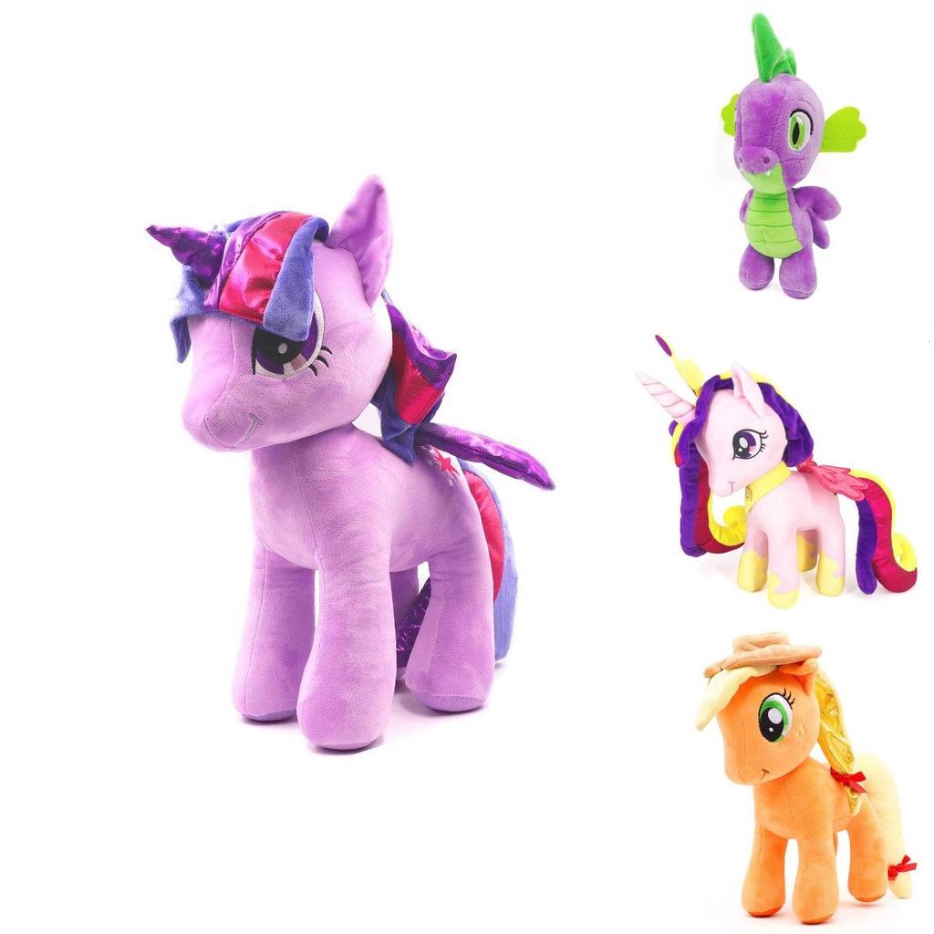 Adorabile Peluche My Little Pony Twilight Sparkle Pinkie Pie Bambole Morbide Ripiene Regalo