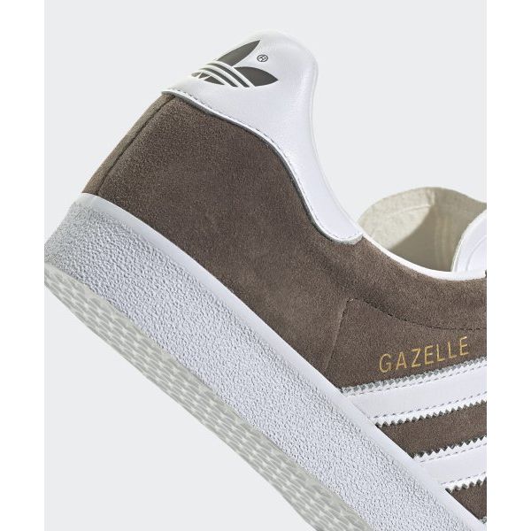 Adidas Gazelle 85 Earth Strata Men Sneakers Brown Cloud-White Gold-Metallic IG6220
