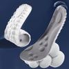 4D Latex Sport Insoles Super Soft High Elasticity Shoe Pads Anti-pain Deodorant Cushion Arch Support Running Insoles Foot Insole