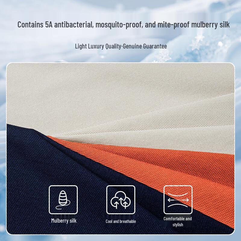 MONTAGUT Pánské lehké business polo tričko ze směsi hedvábí