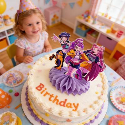 8 Pièces Ornements de Table en Nid d'Abeille Décoration de Table d'Anniversaire Fournitures de Fête pour Enfants Accessoires de Photobooth Rassemblements Familiaux