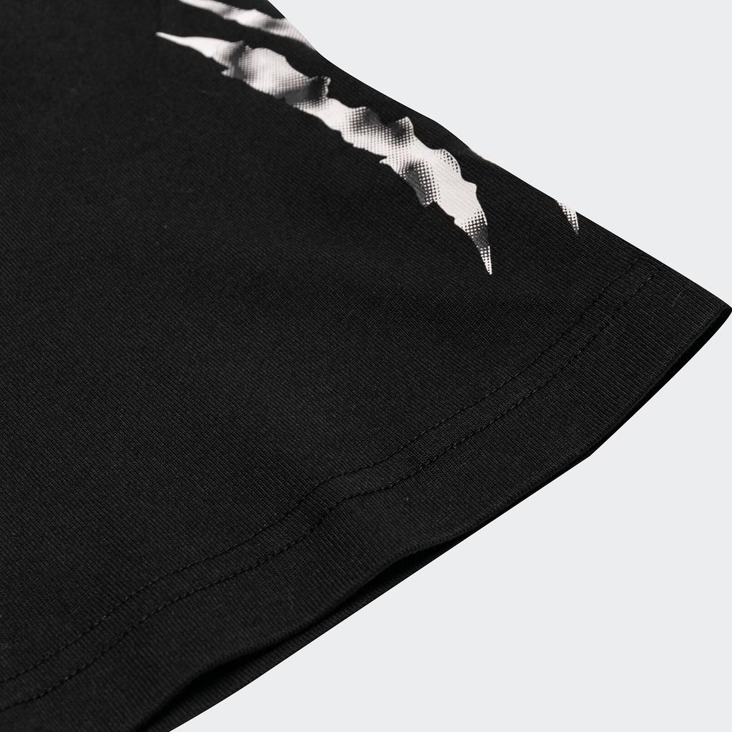 Adidas Originals Trefoil Animal Print Logo Sports Crew Neck Short Sleeve T-Shirt Men Tops Black GT4364