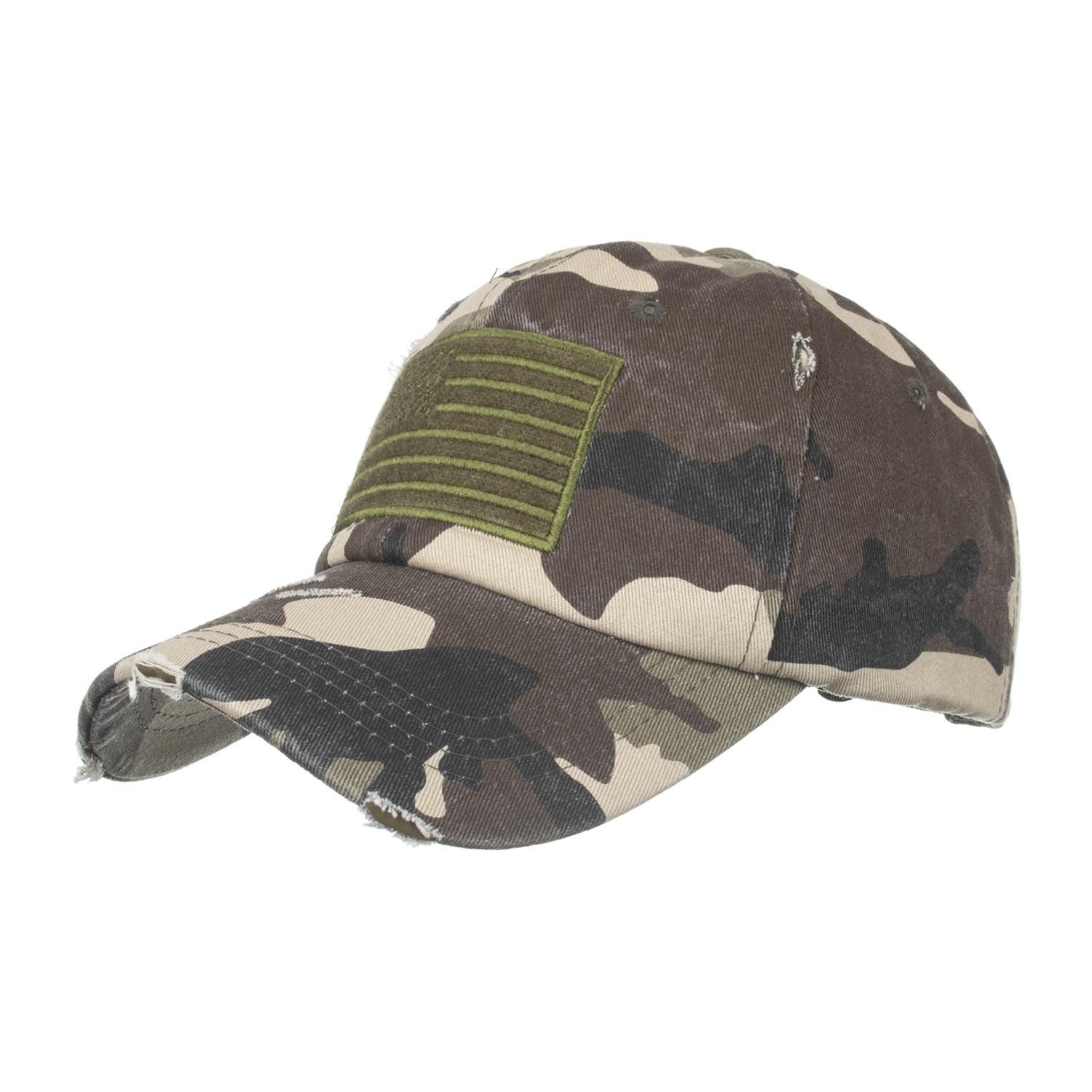 

Spring and summer new embroidered baseball cap cap cap sun hat sun hat Adjustable камуфляжний